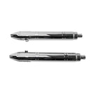 S&S Broadhead Fishtail Chrome Slip-On Mufflers for Indian