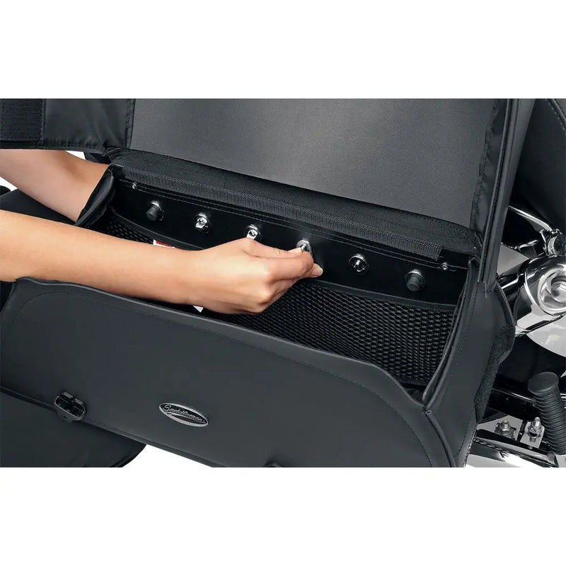 Saddlemen Cruis'n Throw-Over Motorcycle Saddlebag Set  - Customhoj