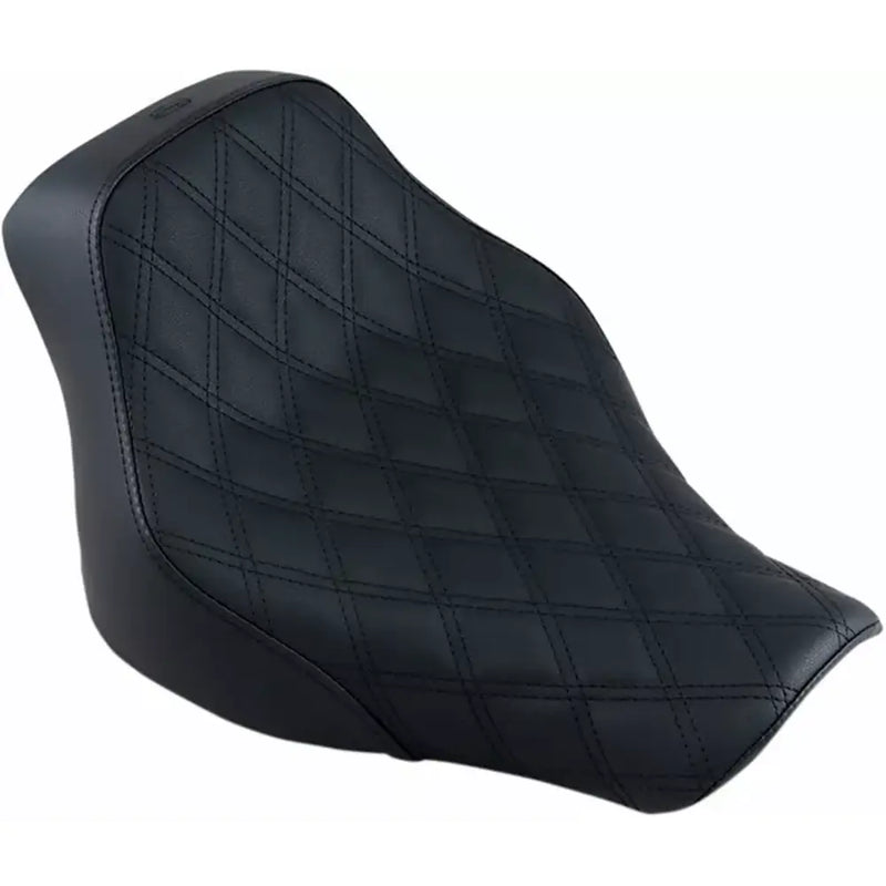 Saddlemen Renegade Lattice Stitch Solo Seat For Harley 18-24 Softail FLHC / FLHCS / FLDE / Black