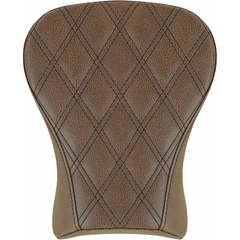 Saddlemen Renegade Solo Lattice Stitch Passenger Seat for Harley 18-25 Softail Sport Glide & Low Rider / S / ST / Tour / Brown  - Customhoj