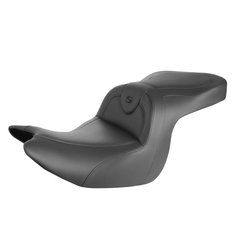 Saddlemen Roadsofa Plain Seat for Honda 18-24 GL1800 Goldwing / Black / Without heating / Without backrest  - Customhoj