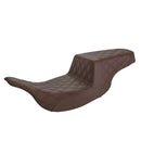 Saddlemen Step-Up Lattice Stitch for Harley 97-07 Touring Electra Glide / Road Glide / Brown / Black  - Customhoj