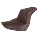 Saddlemen Step-Up Tuck-n-Roll / Lattice Stitch for Harley 18-25 Softail Sport Glide & Low Rider / S / ST / Brown / Black  - Customhoj