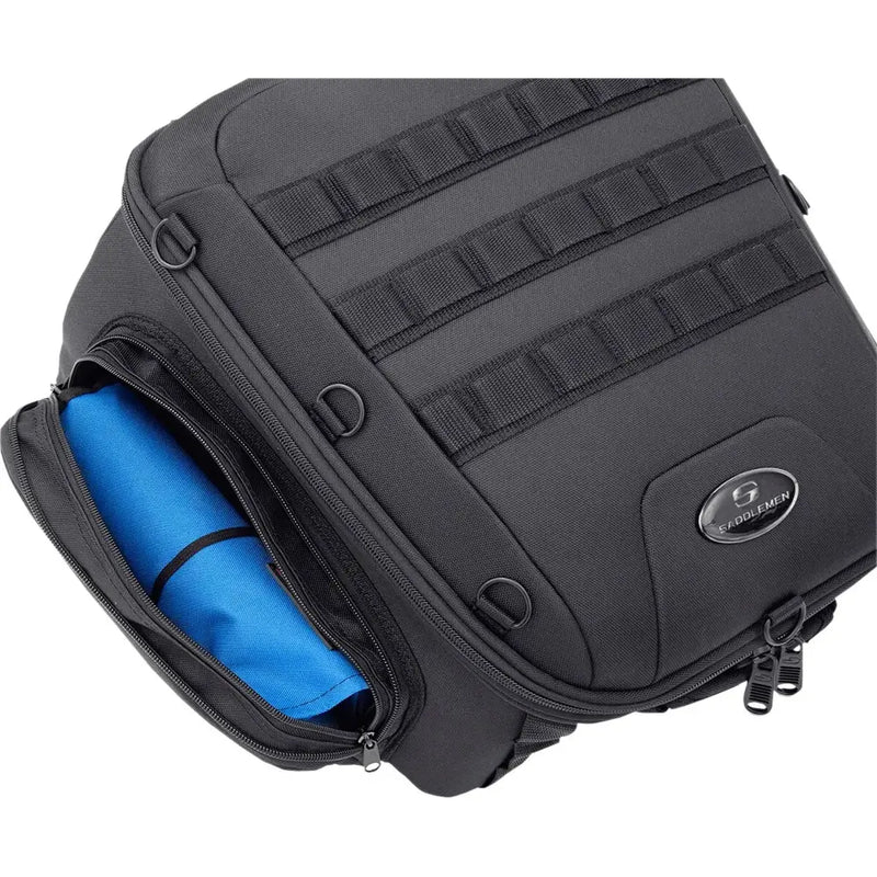 Saddlemen TS1450R Tactical Motorcycle Tunnel / Tail Bag  - Customhoj