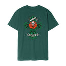 Santa Cruz Dressen Rose Cross 2 T-Shirt Rainforest / S  - Customhoj