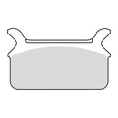 SBS Street Carbon Tech Organic Brake Pads Rear for Harley 86-99 FLT (Replaces OEM: 43957-86E)