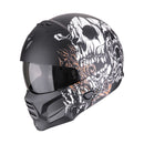 Scorpion Exo-Combat II Motorcycle Helmet Genesis / S (55-56cm)  - Customhoj