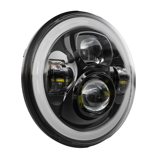 SMP Beam Dominator 7" Motorcycle LED Headlight Insert  - Customhoj