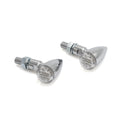 SMP Bullet Mini LED Motorcycle Turn Signals Chrome  - Customhoj