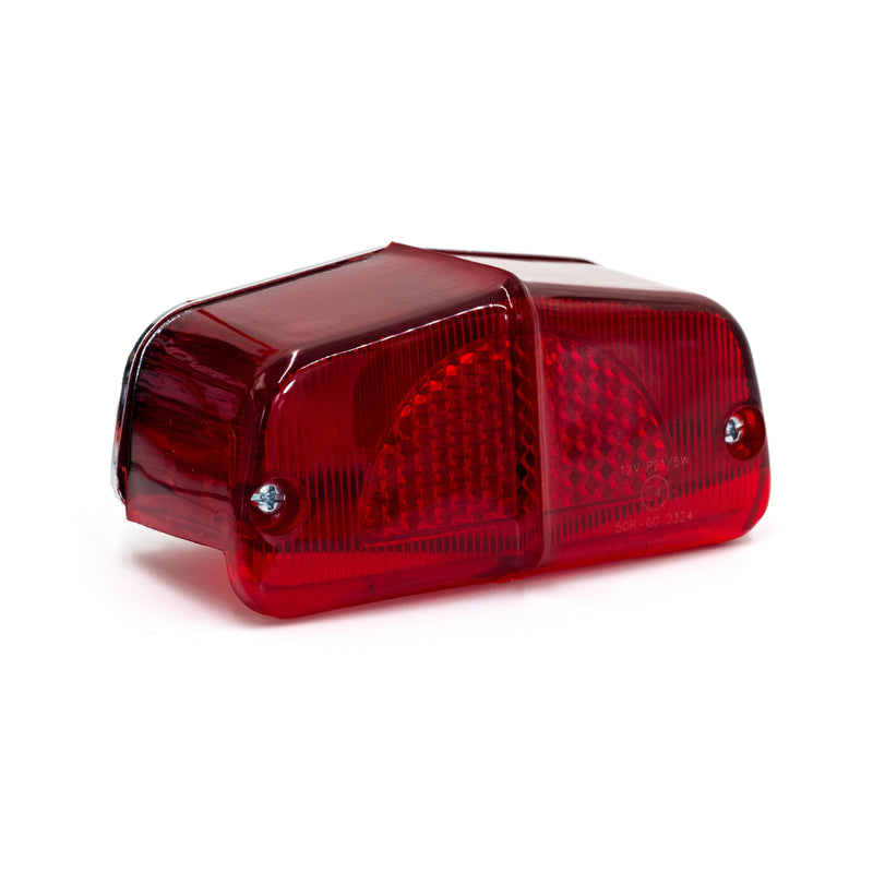SMP Lucas Classic Motorcycle Taillight Chrome  - Customhoj