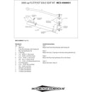Softail T-Bar Spring Solo Seat Mount Kit for Harley  - Customhoj