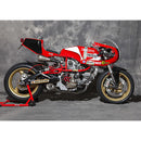 Spark 60s Style Stainless Steel Universal Motorcycle Slip-On Muffler