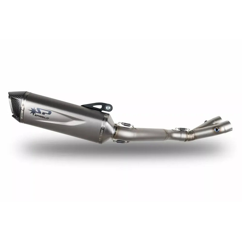 Spark Force 3/4 Exhaust System for Yamaha 15-24 YZF R1 (titanium collector with Force Evo muffler) (GYA8859T)  - Customhoj