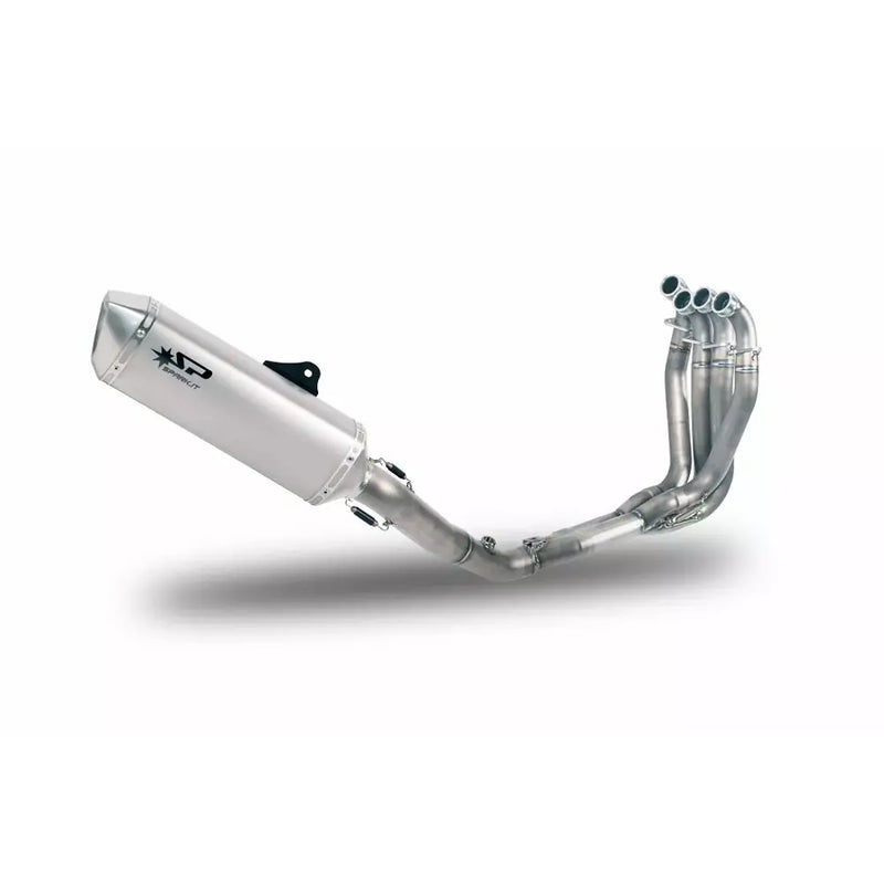 Spark Force Full Exhaust System for Kawasaki 11-20 ZX-10R (stainless steel collector with Force muffler) (GKA8803T)  - Customhoj