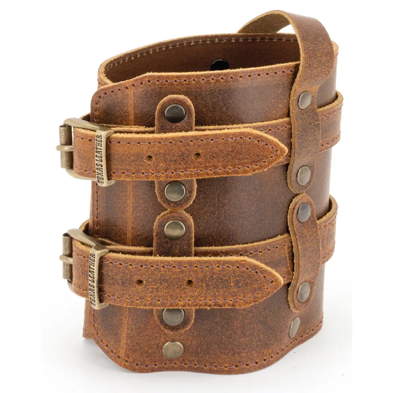 Texas Leather Fuel Friend Uchwyt na kanister z gazem