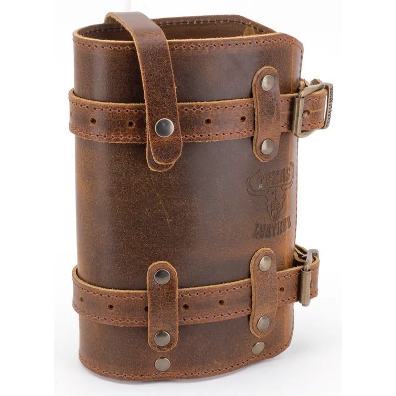 Texas Leather Fuel Friend Uchwyt na kanister z gazem