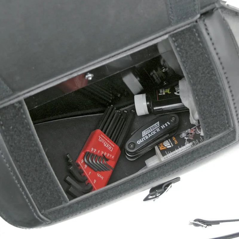 Texas Leather Torba siodłowa FXD Style do Harleya