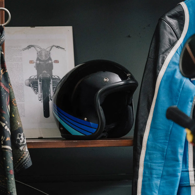 DMD Niestandardowy otwarty kask motocyklowy retro