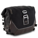 SW-Motech Legend Gear LC1 9.8L Motorcycle Side Bag Black/Brown / Left  - Customhoj