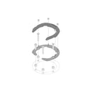 SW-Motech Pro Tank Mounting Ring for Cagiva  - Customhoj