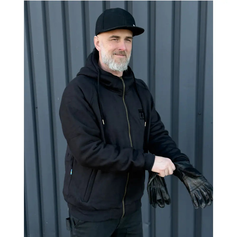 Kevlarowa bluza motocyklowa THNDR Blackout