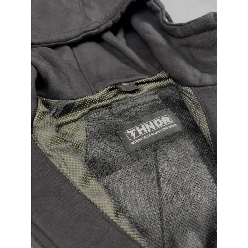 Kevlarowa bluza motocyklowa THNDR Blackout