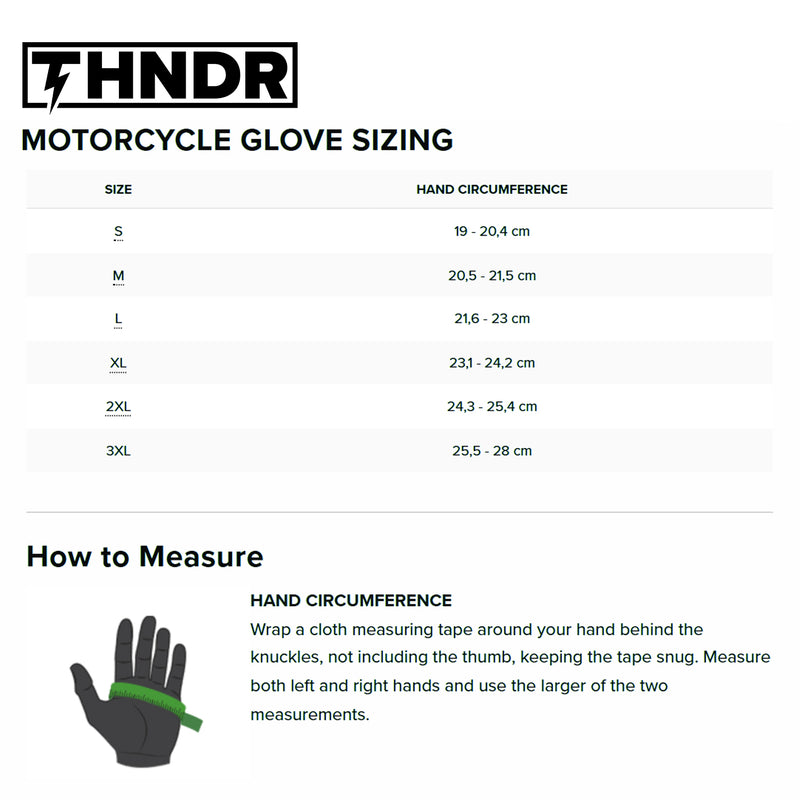 Rękawice motocyklowe THNDR Reaper