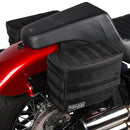 Thrashin Supply Essential 10L Throw-Over Motorcycle Saddlebag Set  - Customhoj