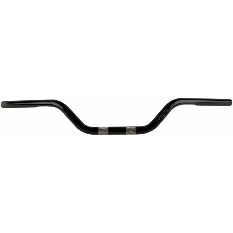 Thrashin Supply Mid Bend 1" Motorcycle Handlebars Black