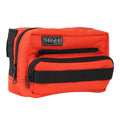 Thrashin Supply Motorcycle Handlebar Bag Plus Orange  - Customhoj