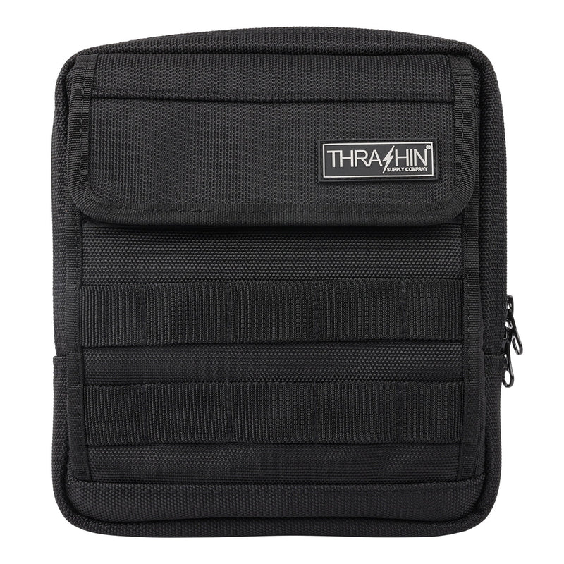 Thrashin Supply Motorcycle Handlebar Bag Slim Black  - Customhoj