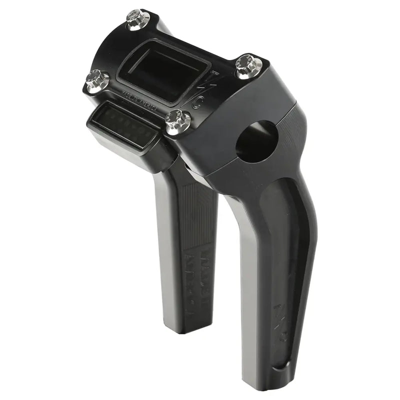 Thrashin Supply OG Pullback Handlebar Risers Black / Harley Digital Gauge Top Clamp / 6.5" (16.5cm)