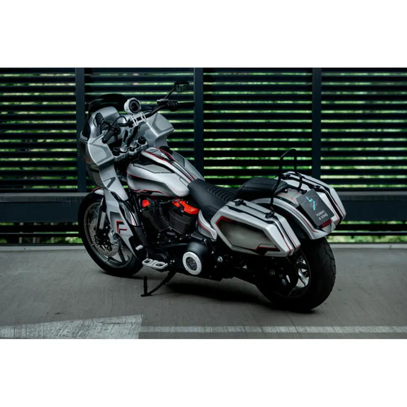 Tommy & Sons Inception Saddlebags for Harley  - Customhoj