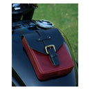 Trip Machine Vintage Leather 1.3L Motorcycle Tank Bag  - Customhoj
