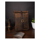 Trip Machine Vintage Leather 3.3L Motorcycle Saddlebag / Shoulder Bag  - Customhoj