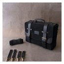 Trip Machine Vintage Leather Warrior Motorcycle Saddlebag  - Customhoj