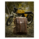 Trip Machine Vintage Rambler Motorcycle Saddlebag / Backpack  - Customhoj
