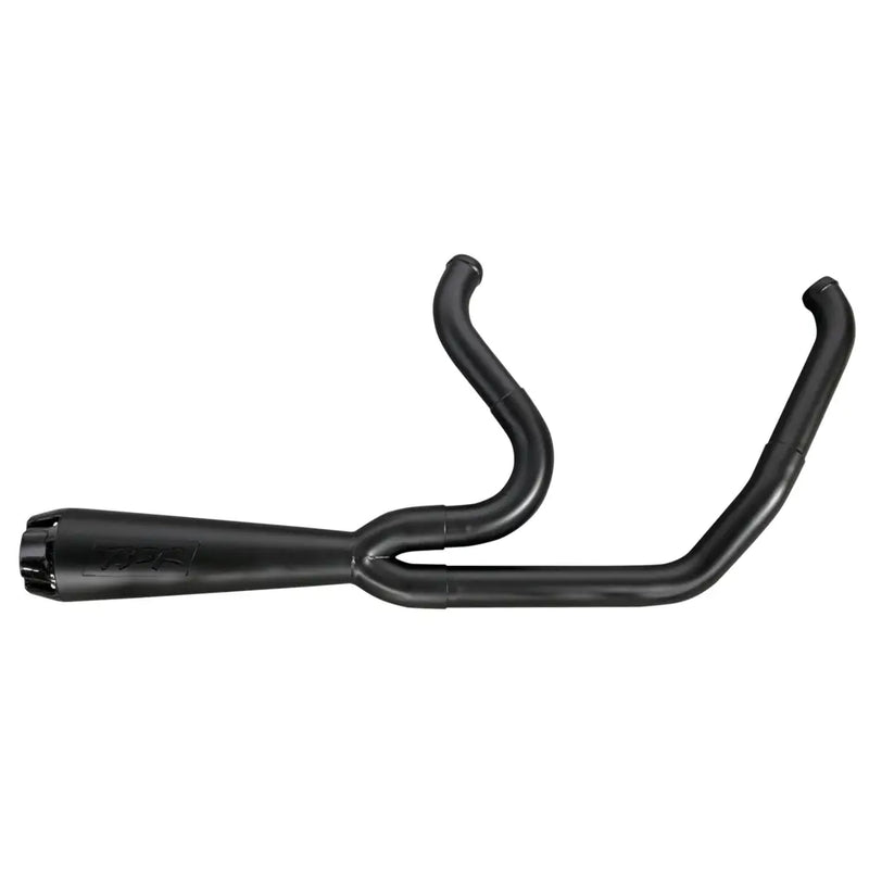 Two Brothers Racing Comp-S 2-into-1 Exhaust for Harley 18-25 Softail Fat Bob / Deluxe / Slim / Street Bob / Low Rider / Standard (excl. FXLRST) / Black  - Customhoj