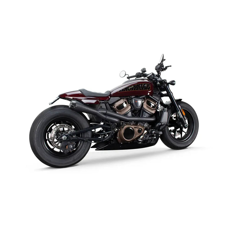 Two Brothers Racing Comp-S 2-into-1 Exhaust for Harley 21-25 RH1250S Sportster S / Black  - Customhoj