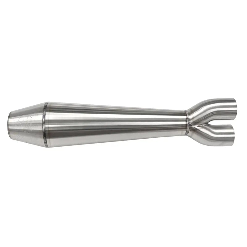 Two Brothers Racing Gen II Megaphone 2-into-1 Exhaust for Indian 2025 Scout / Stainless steel  - Customhoj