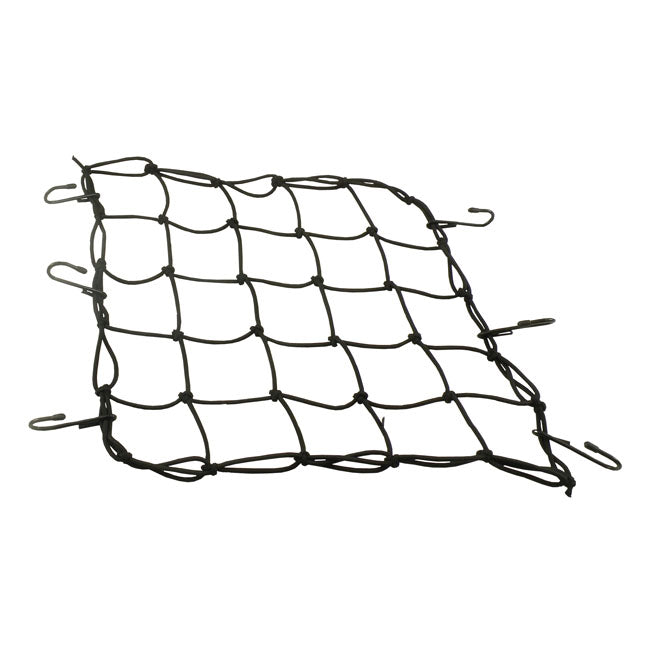 Universal Motorcycle Cargo Net 38cm x 38cm  - Customhoj