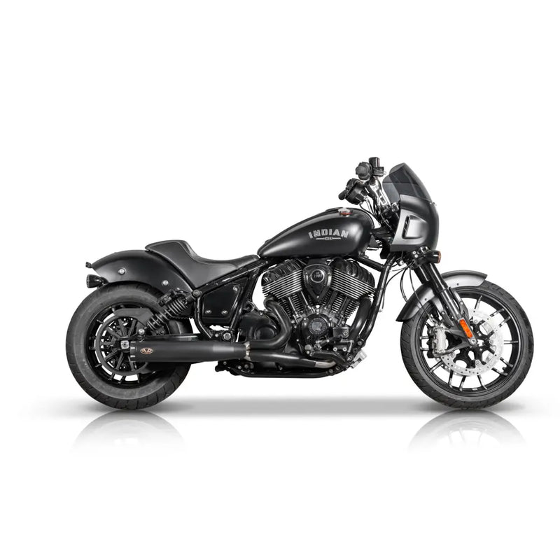 V-Performance EC Approved 2-into-1 Exhaust for Indian 22-24 Chief (Euro 5)  - Customhoj