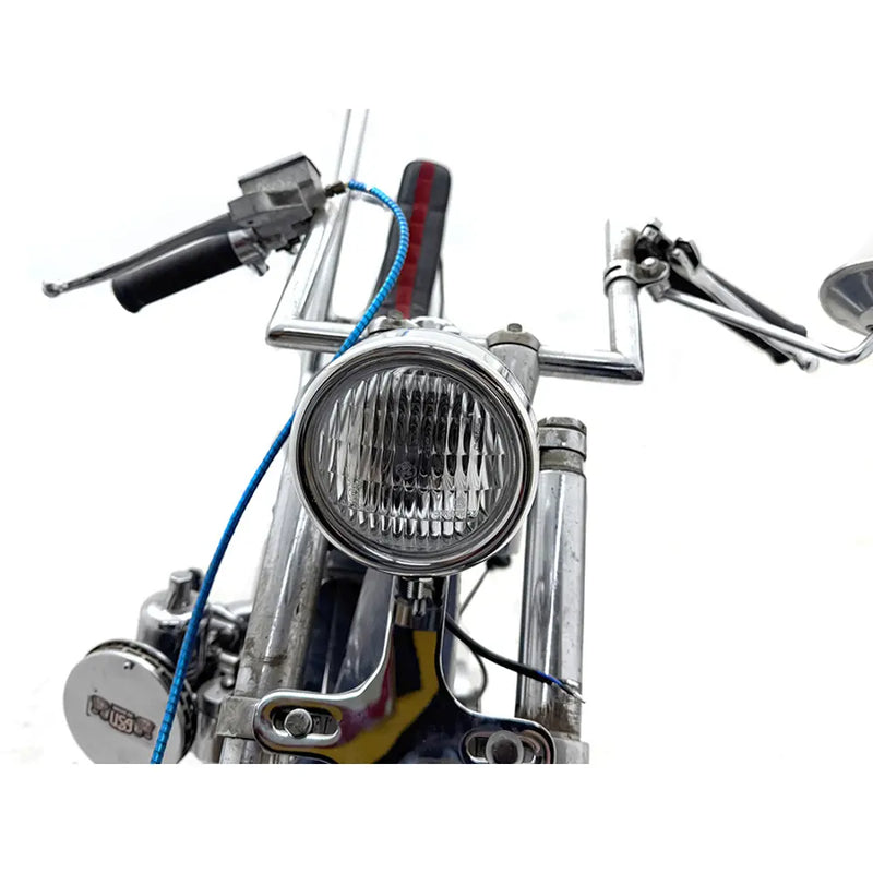 V-Twin MFG 5 1/8" Retro Aluminium Motorcycle Headlight  - Customhoj