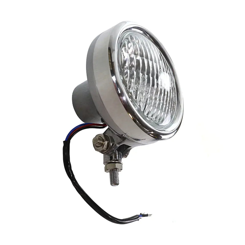 V-Twin MFG 5 1/8" Retro Aluminium Motorcycle Headlight  - Customhoj