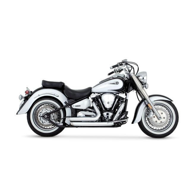 Vance & Hines Chromowany układ wydechowy Shortshots dla Yamahy