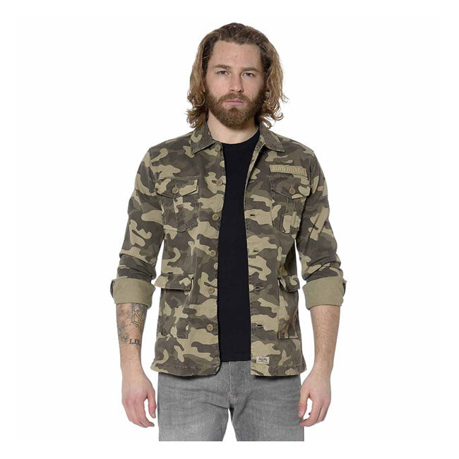 Von Dutch Army Shirt Camo S