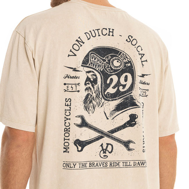 Von Dutch Brave T-Shirt  - Customhoj