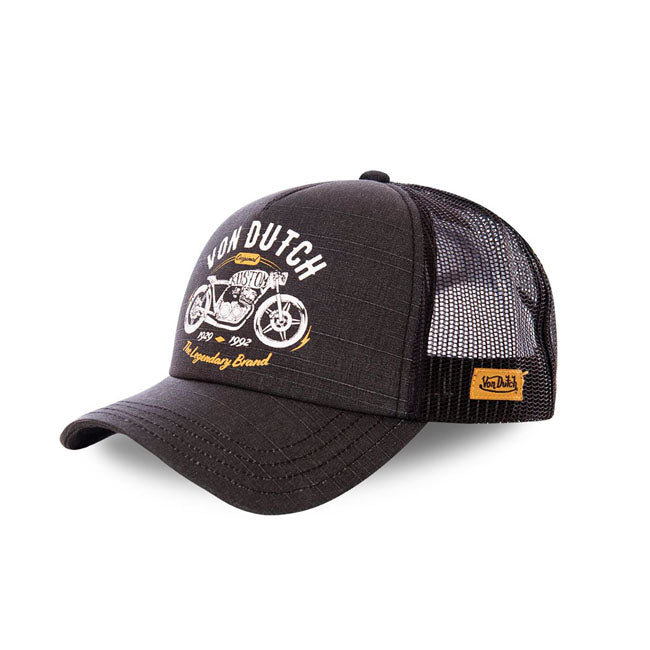 Von Dutch Crew9 Trucker Cap Black