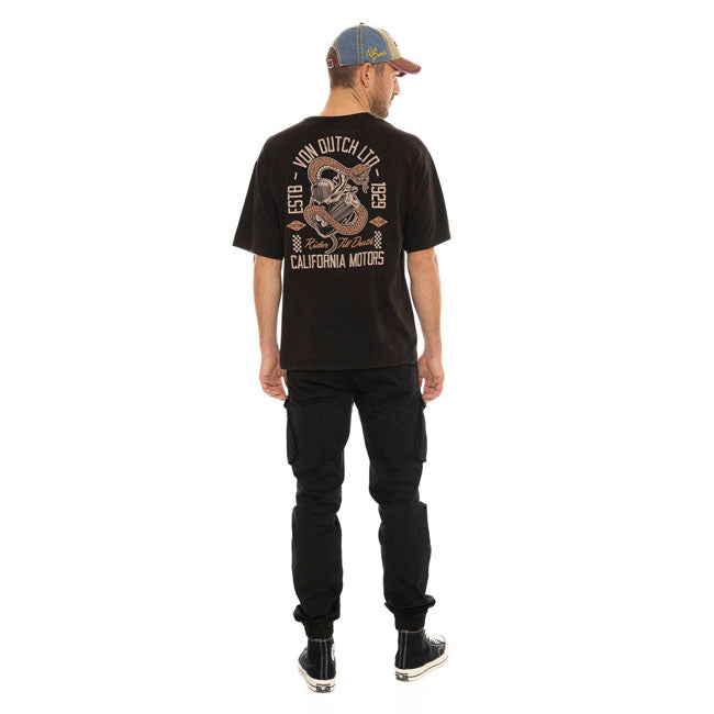 Von Dutch Heart T-Shirt  - Customhoj