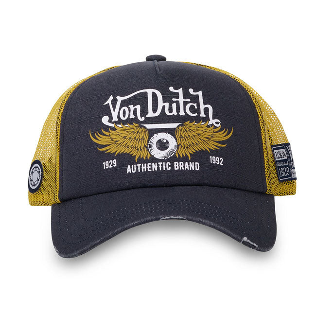 Von Dutch Heritage Trucker Crew Cap Flying Eye